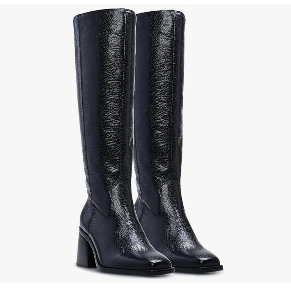 Vince Camuto Women's Black Knee High Boots wide calf